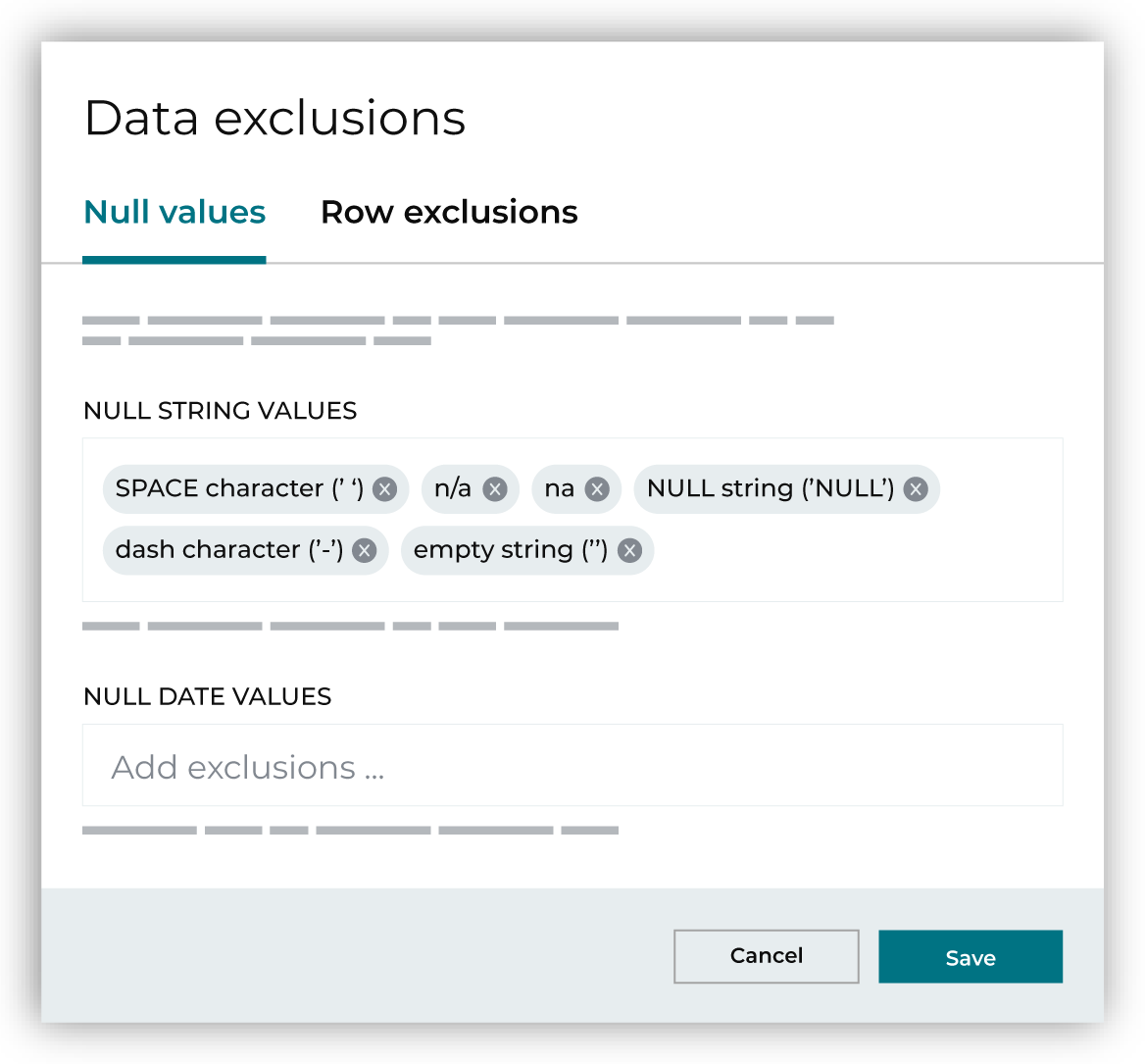 Identify tables with PII.