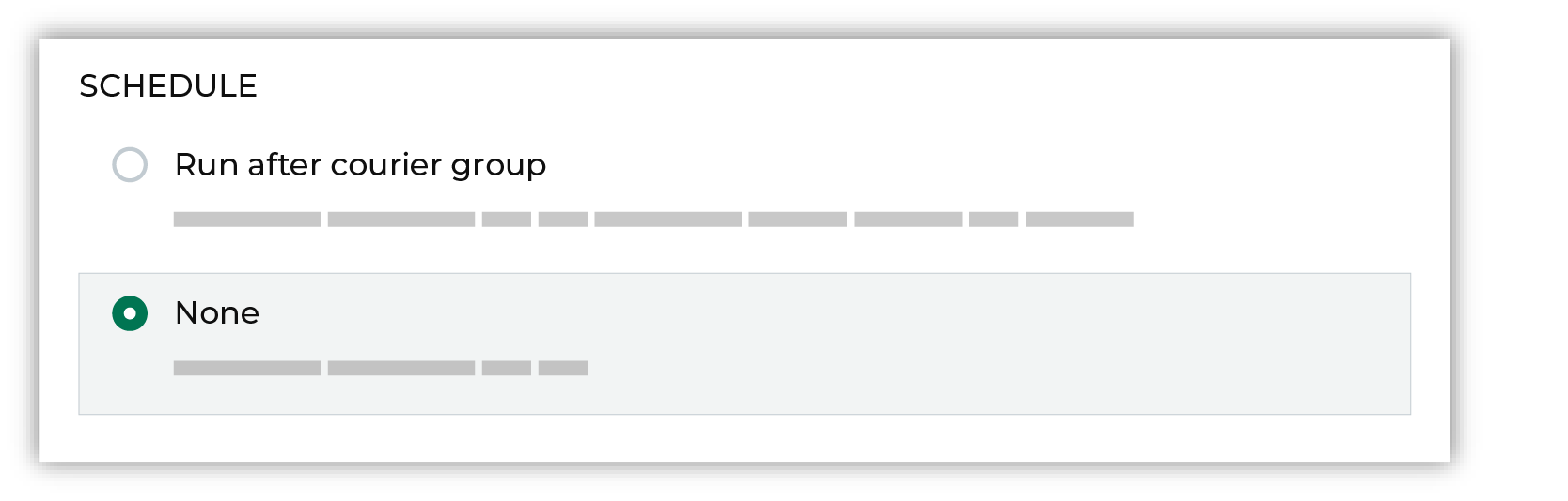 Configure an endpoint to regenerate manually.