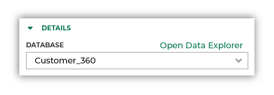 Use your customer 360 database to build segments.