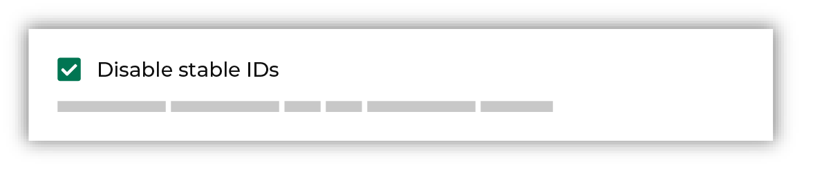 The General tab in the Stitch settings dialog box.
