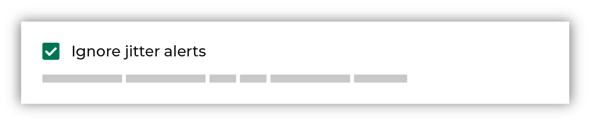 The General tab in the Stitch settings dialog box.
