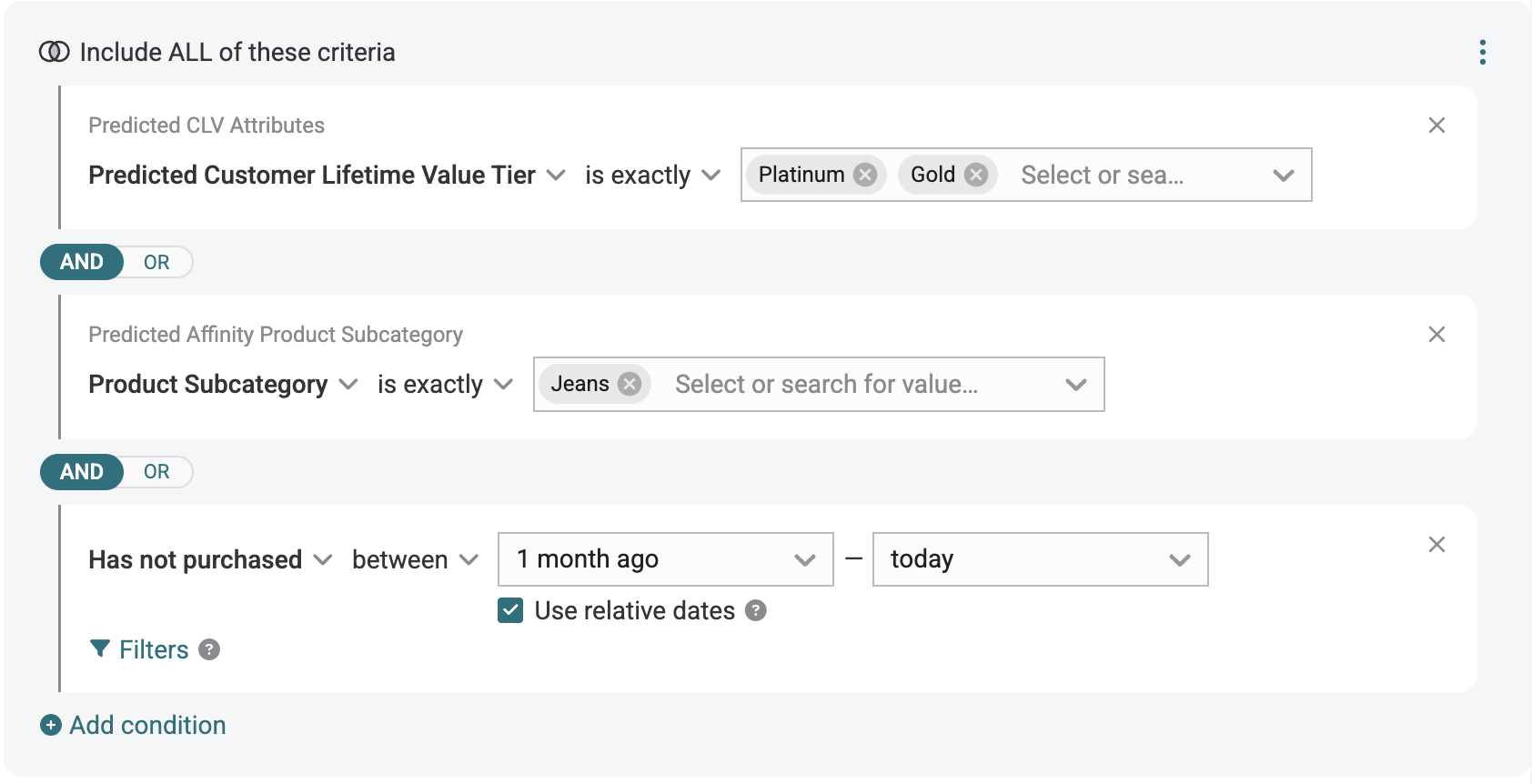 Build natural language queries