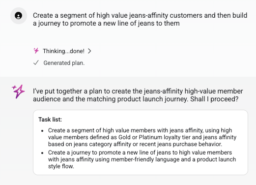 Customer Data Agent plan