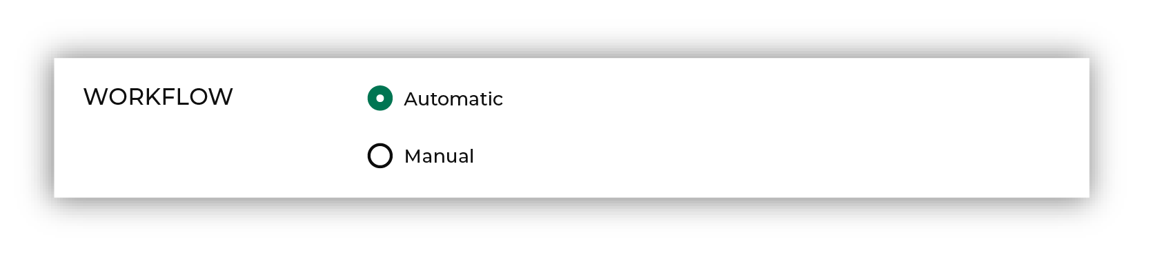 Choose the "cooling down" lifecycle status.