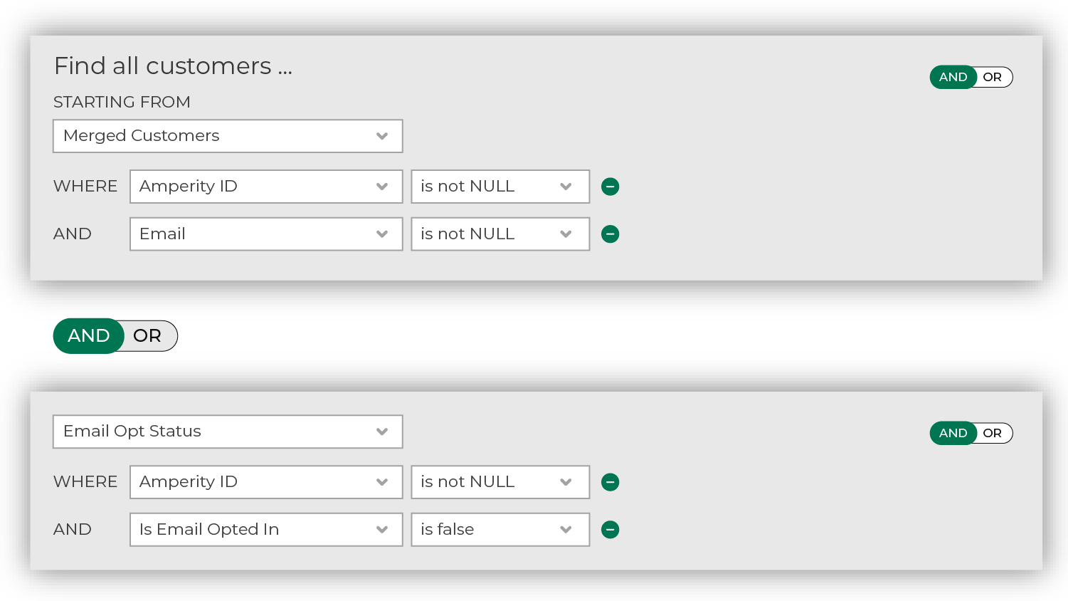 Add more attributes to your query.